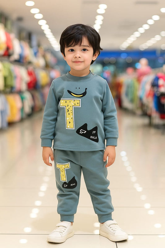 Fashion Style Printed Kids Winter Suit T Print