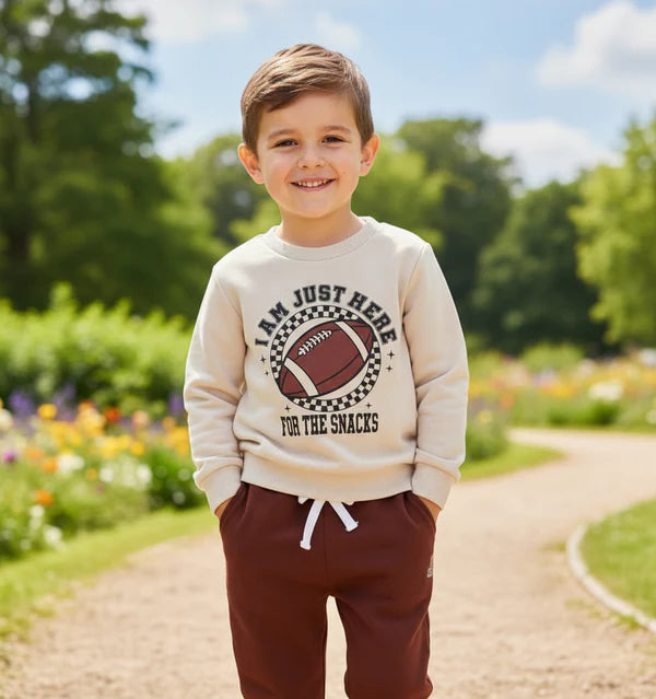 I'm Just Here Printed Kids Winter Suit