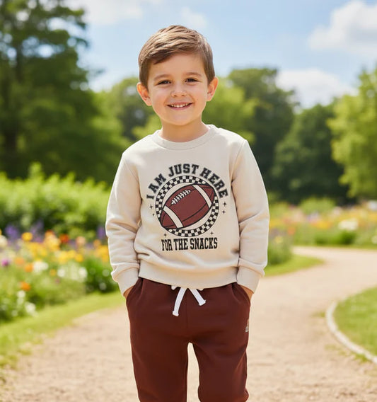 I'm Just Here Printed Kids Winter Suit